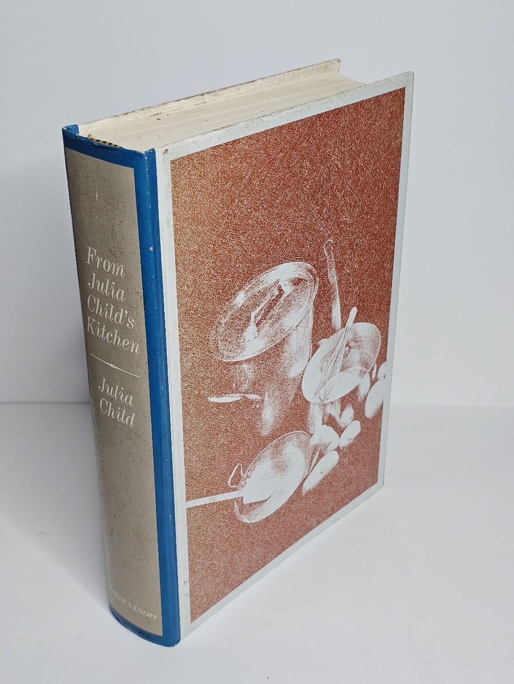 From Julia Child's Kitchen Hardcover Book Alfred A Knopf Vtg 1981 French Cooking